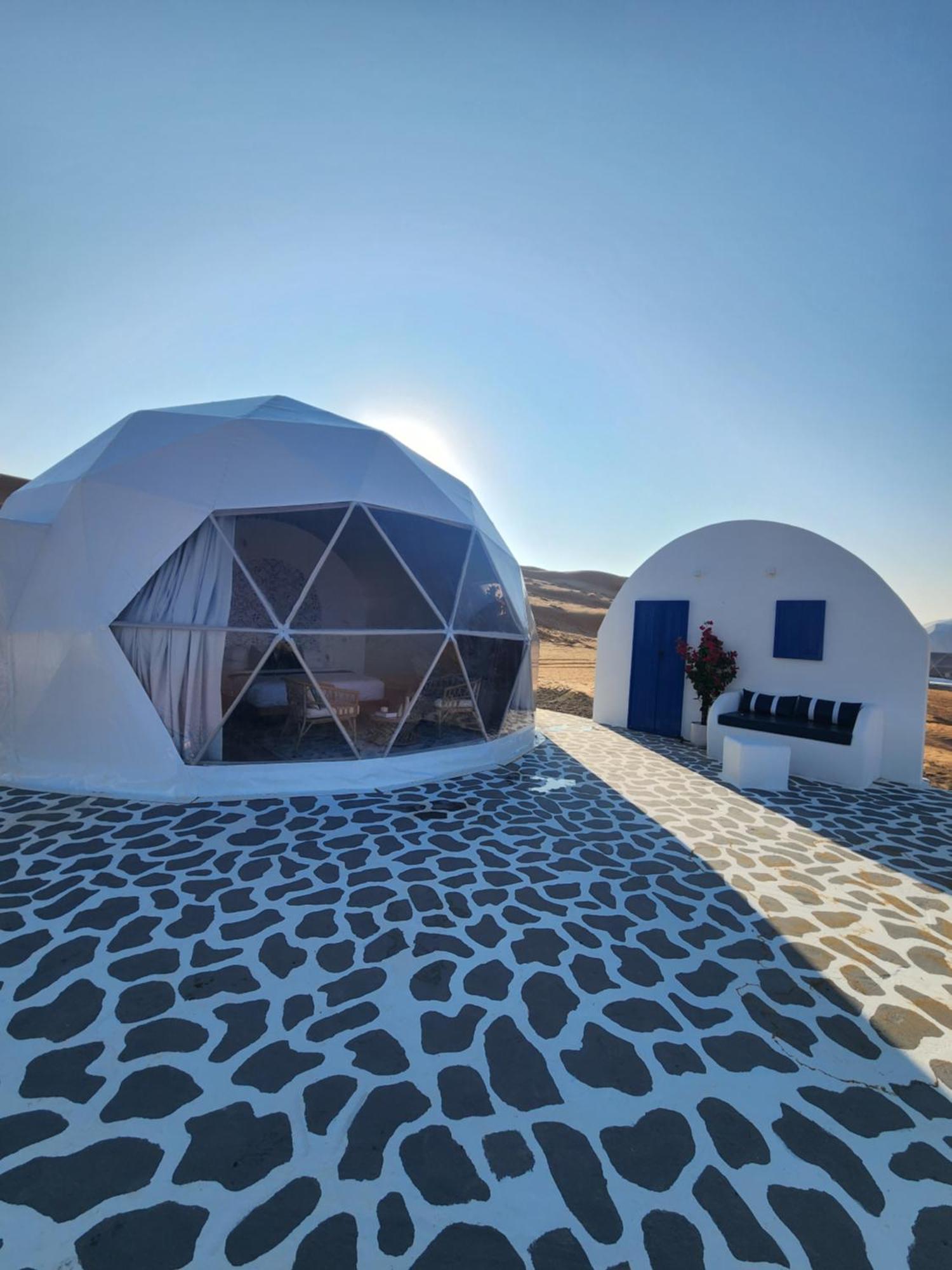 ホテル Bubbles Domes Private Cmp Al Wāşil 部屋 写真