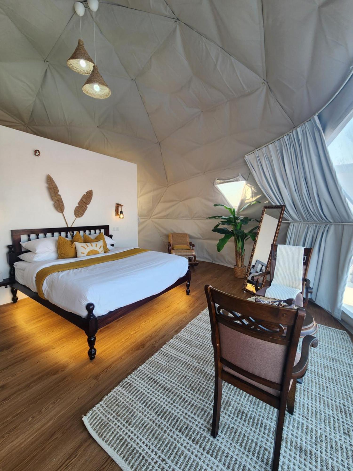 ホテル Bubbles Domes Private Cmp Al Wāşil 部屋 写真
