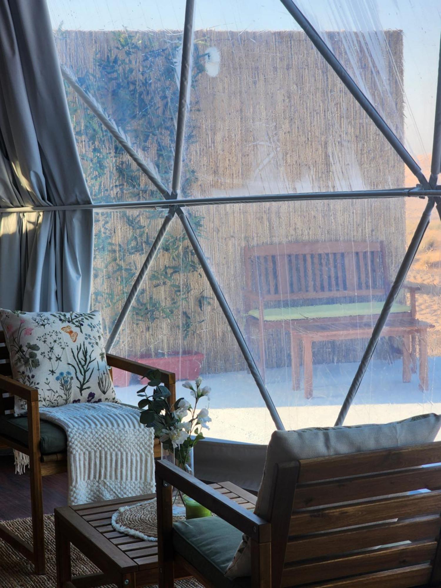 ホテル Bubbles Domes Private Cmp Al Wāşil 部屋 写真