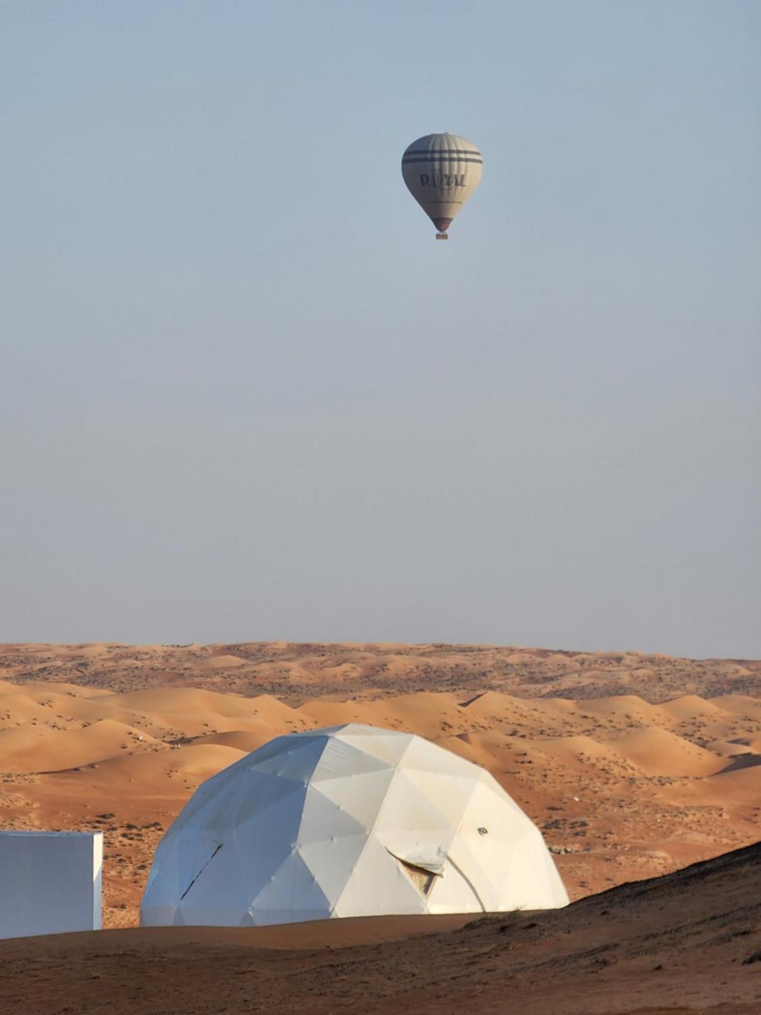 ホテル Bubbles Domes Private Cmp Al Wāşil エクステリア 写真